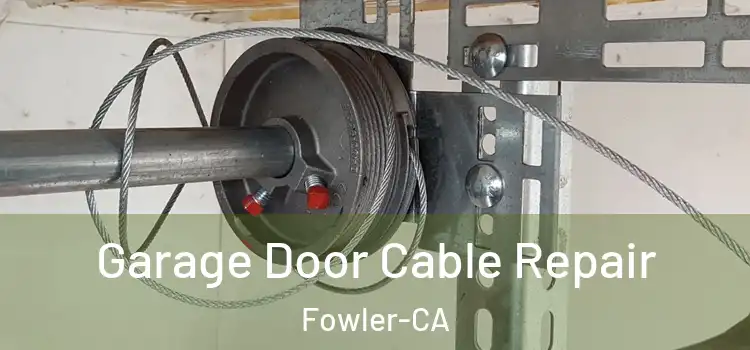  Garage Door Cable Repair Fowler-CA
