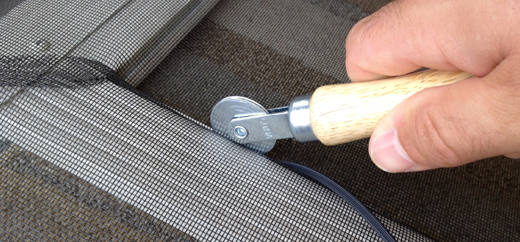 metal screen door repair in Fowler
