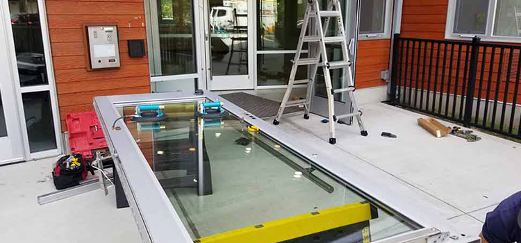 storefront door glass replacement Fowler